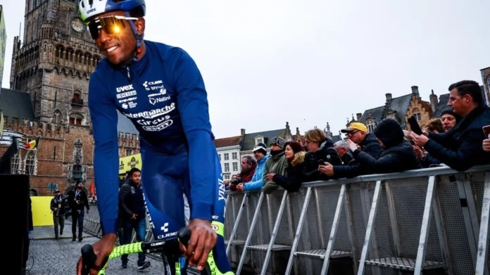 Biniam Girmay targets top ten at Tour de France © DIRK WAEM / Belga/AFP