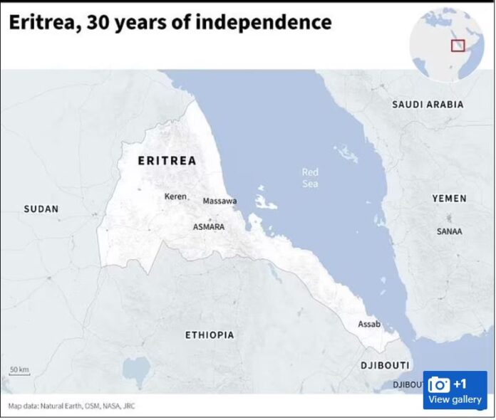 Eritrea formally declared independence on May 24, 1993 after a referendum